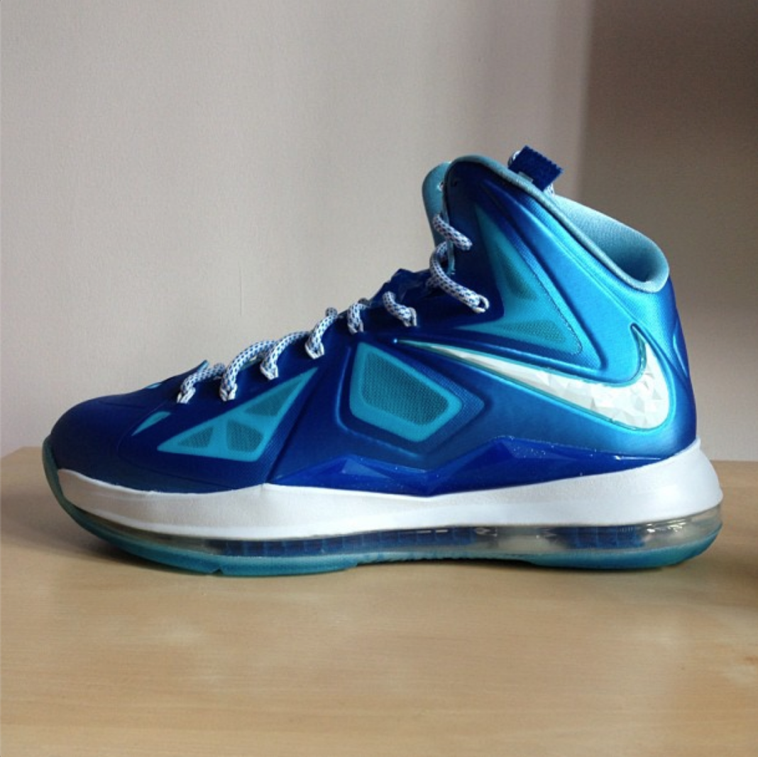Nike LeBron X+ 'Blue Diamond' - Release Date + Info | SneakerFiles