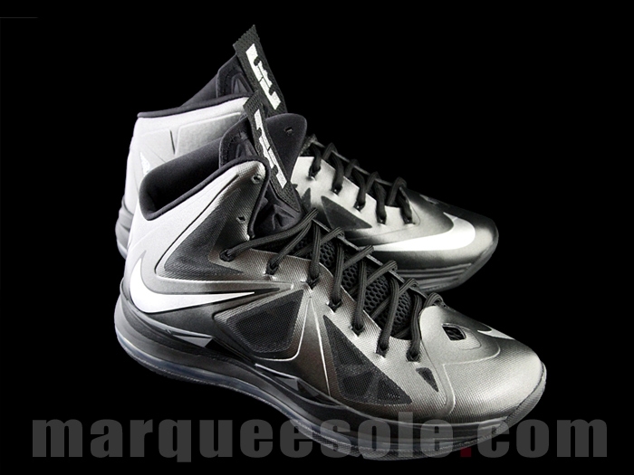 Nike LeBron X (10) 'Black/White'