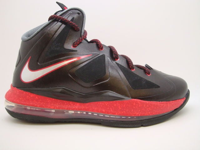 Nike LeBron X (10) GS ‘Black/Chrome-University Red-Cool Grey’ - New Images