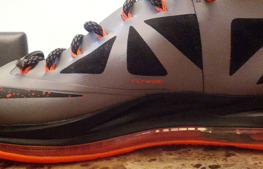 Nike LeBron X ‘Silver/Black-Orange’ - New Images