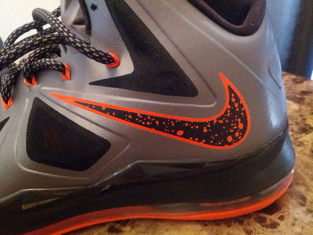 Nike LeBron X ‘Silver/Black-Orange’ - New Images