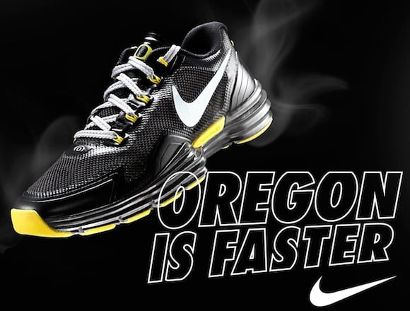 Nike Lunar TR1 Oregon Ducks 'Black'