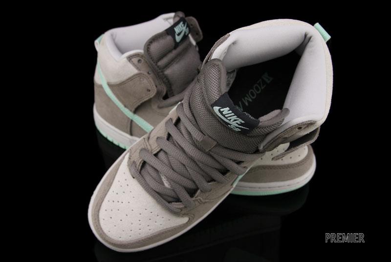 Nike SB Dunk High 'Soft Grey/Medium Mint'