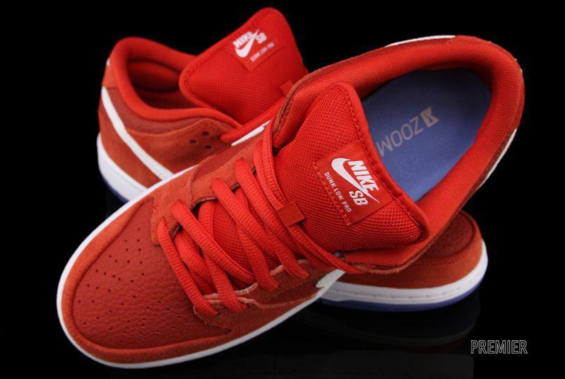 Nike SB Dunk Low 'Challenge Red'