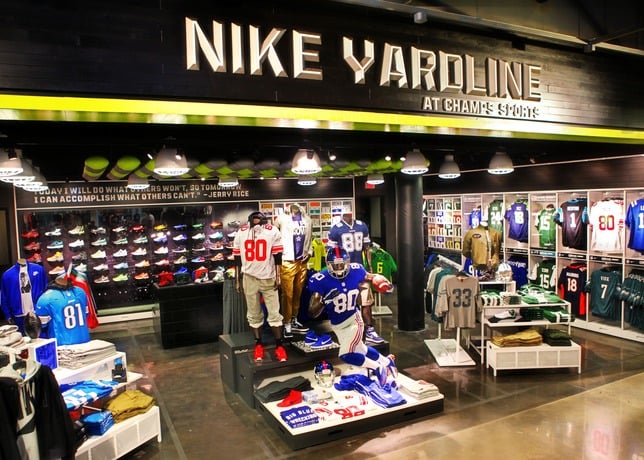Nike and Champs Launch First-Ever Football Retail Destination