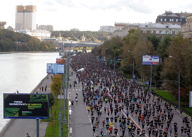 Nike's We Run Moscow 10K Connects Nearly 20,000 Runners