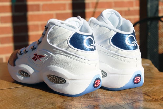Reebok Question Mid ‘White/Pearlized Navy/Red’ at Social Status