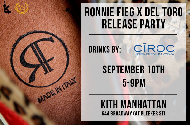 Ronnie Fieg x Del Toro Release Party