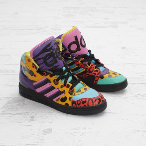 adidas Originals by Jeremy Scott JS Instinct Hi 'Purple/Aqua/Black'