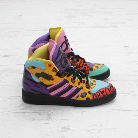 adidas Originals by Jeremy Scott JS Instinct Hi 'Purple/Aqua/Black'