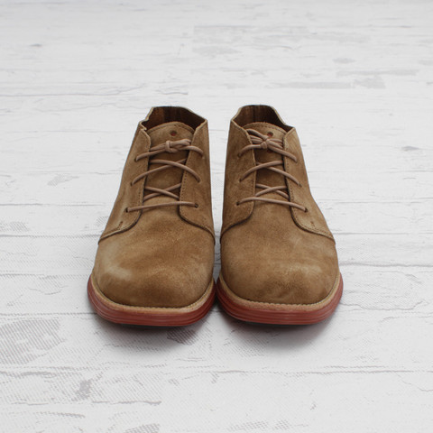 Cole Haan LunarGrand Chukka 'Camel Suede/Brick'