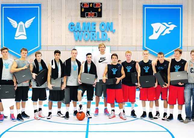 Dirk Nowitzki Joins Nike+ Basketball Berlin 5-on-5