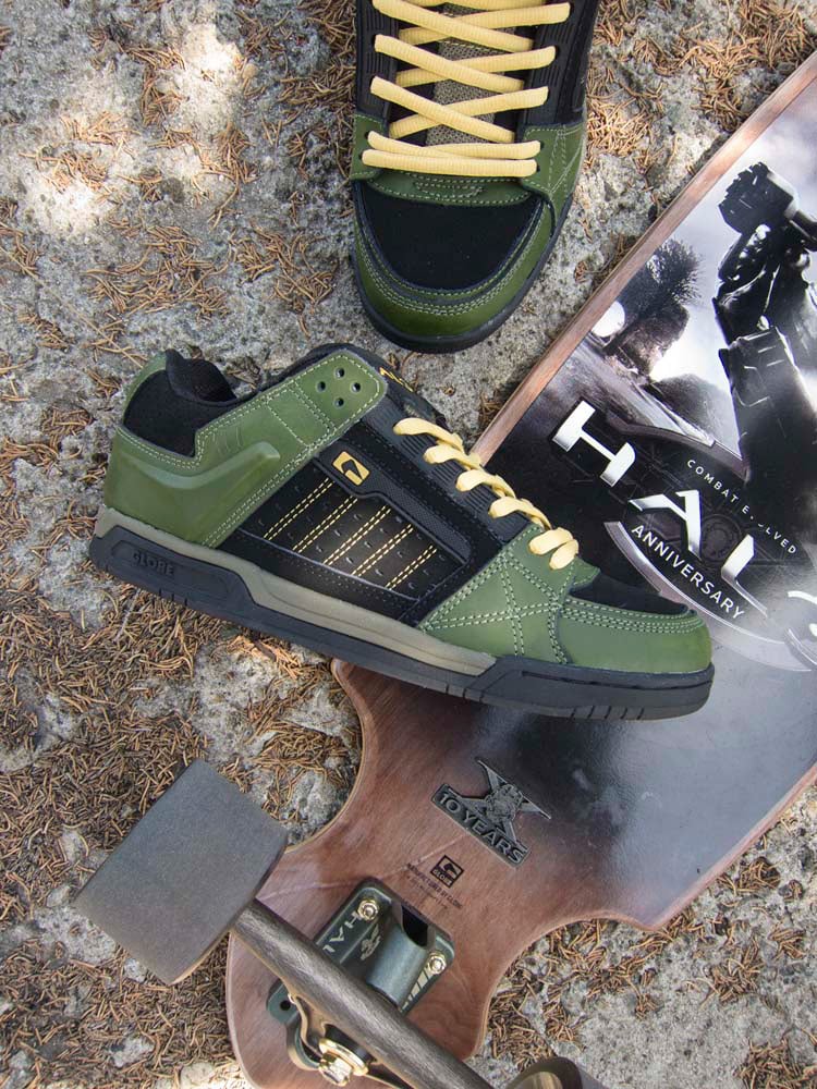 Globe Celebrates 10 Years of Halo with a Commemorative Cruiser Skateboard and Shoes