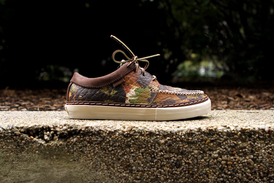 Horween x Vans Vault 106 Moc Brushed Camo