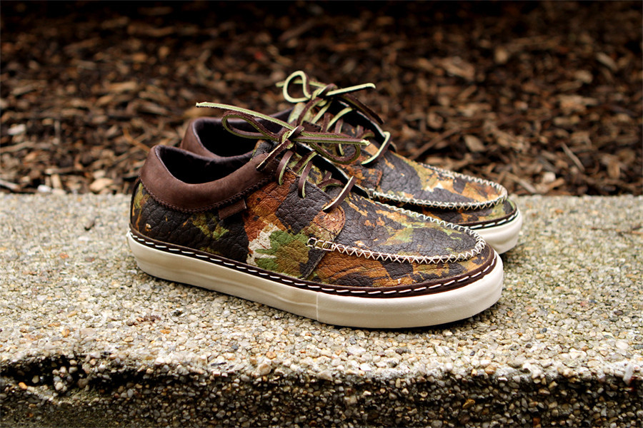 Horween x Vans Vault 106 Moc Brushed Camo