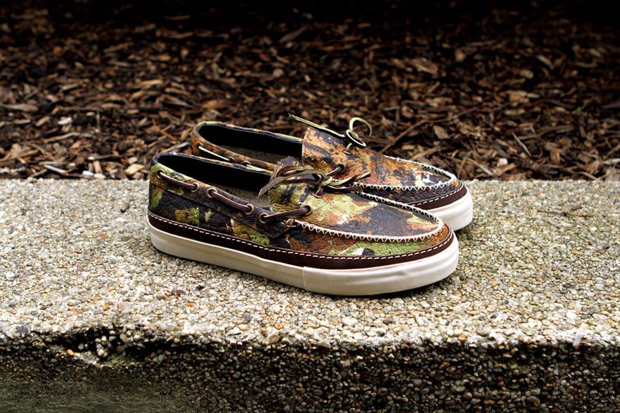 Horween x Vans Vault Piragua Brushed Camo