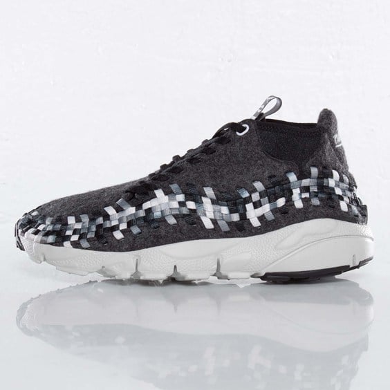 Nike Air Footscape Woven Chukka Wool 'Black/Medium Grey-Midnight Fog-Light Bone'