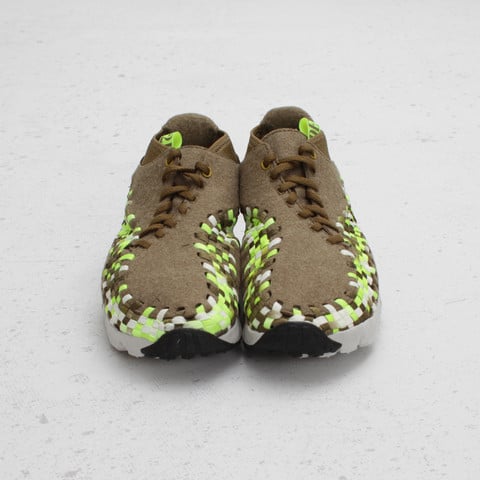 Nike Air Footscape Woven Chukka ‘Raw Umber/Volt-Tent-Light Bone’ at Concepts