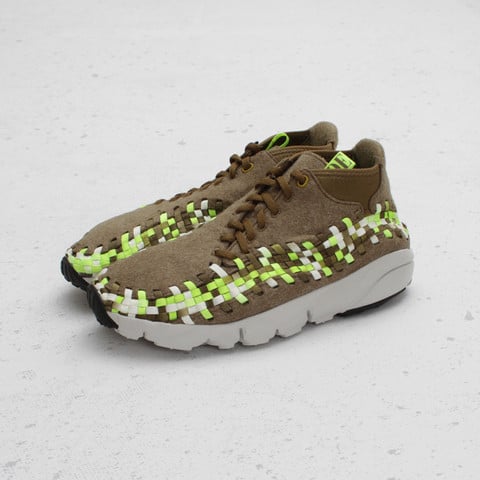 Nike Air Footscape Woven Chukka ‘Raw Umber/Volt-Tent-Light Bone’ at Concepts