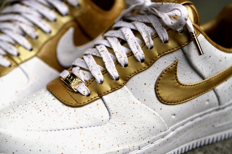 nike air force 1 gold medal