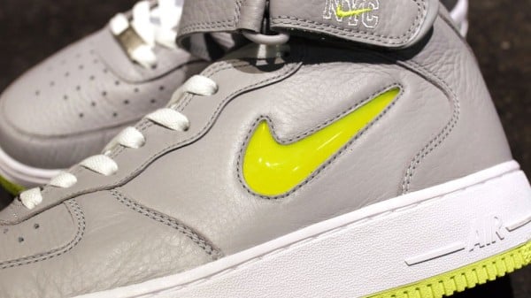 Nike Air Force 1 Mid Jewel NYC 'Wolf Grey/Volt' - Release Date + Info