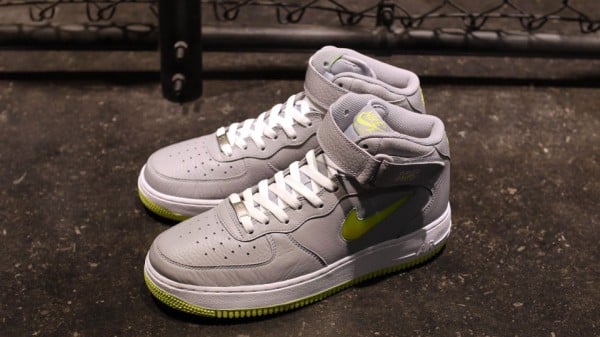 Nike Air Force 1 Mid Jewel NYC 'Wolf Grey/Volt' - Release Date + Info