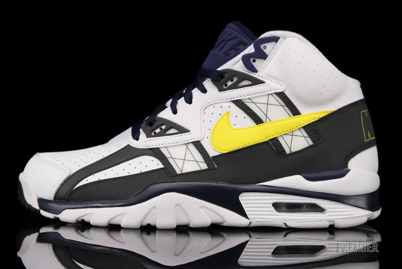 Nike Air Trainer SC High ‘White/Tour Yellow-Anthracite-Midnight Navy’