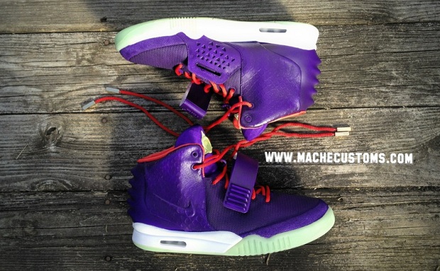 Nike Air Yeezy 2 'Kobe Cheetah' by Mache Custom Kicks