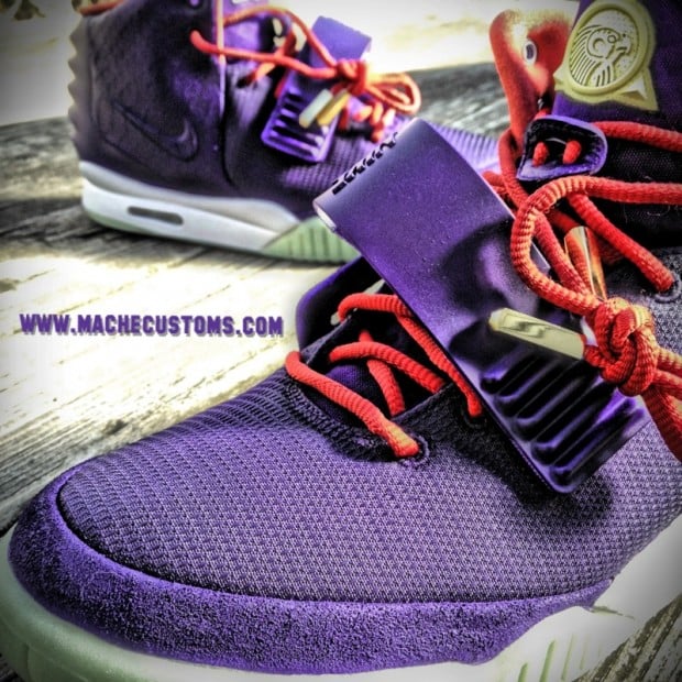 Nike Air Yeezy 2 'Kobe Cheetah' by Mache Custom Kicks