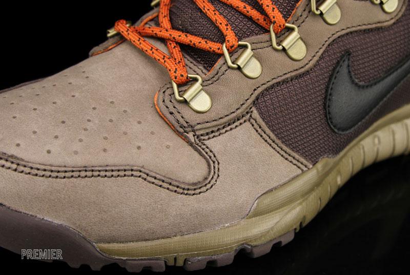 Nike Dunk High OMS ‘Brown/Black-Dark Khaki-New Green’