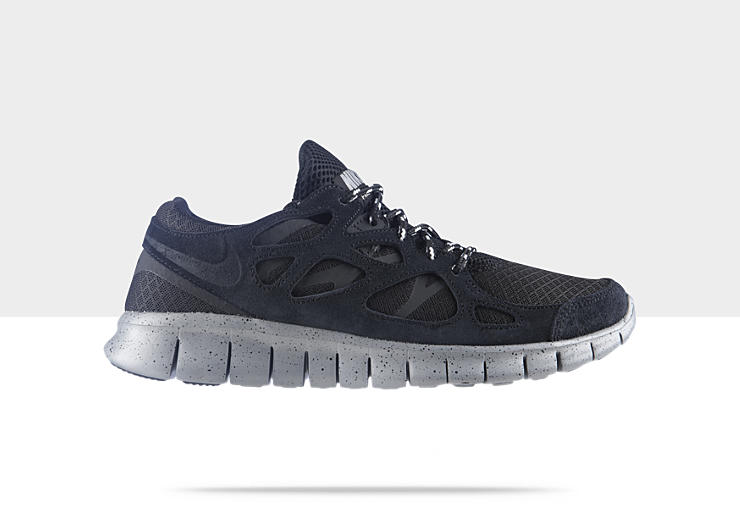 Nike Free Run+ 2 ‘Black/Black-Metallic Silver’ at NikeStore