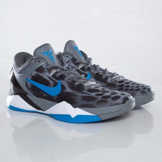 Nike Kobe VII (7) Cheetah ‘Wolf Grey/Photo Blue-Black-Cool Grey’ at SNS