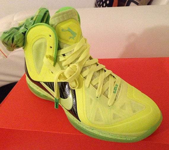 Nike LeBron 9 P.S. Elite 'Tennis Ball' aka 'Dunkman'