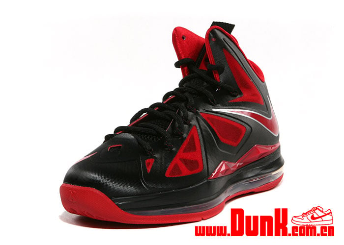 Nike LeBron X (10) XDR 'Black/University Red'