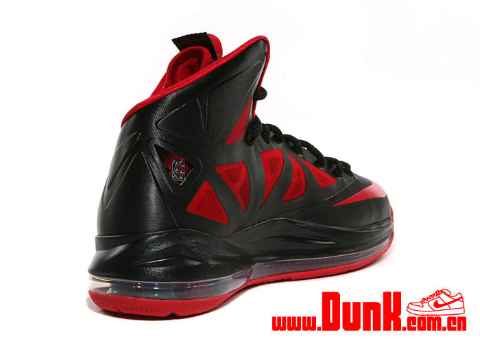 Nike LeBron X (10) XDR 'Black/University Red'