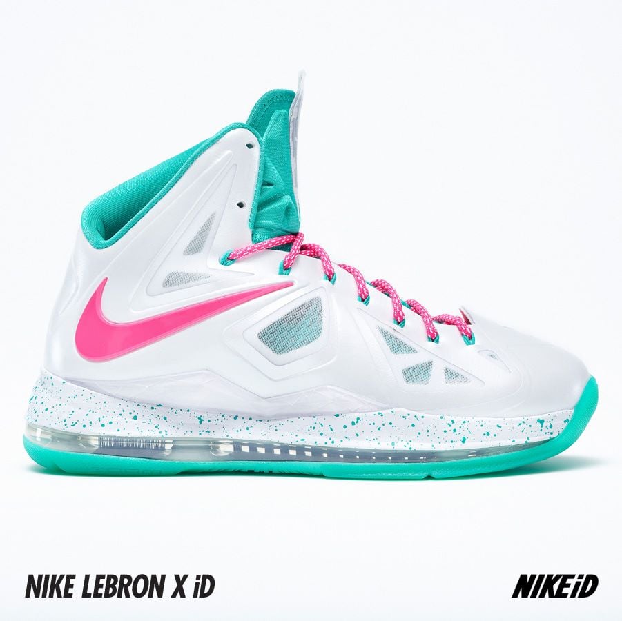 Nike LeBron X (10) iD Samples