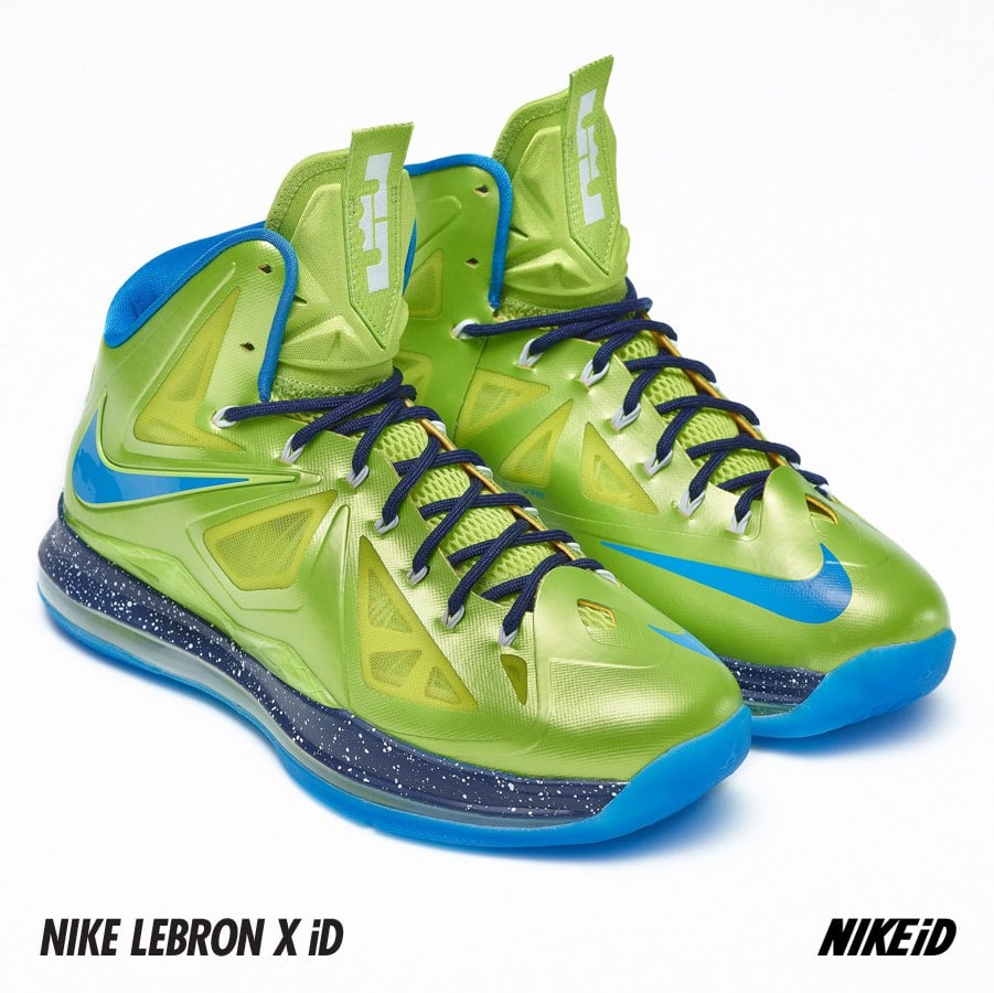 Nike LeBron X (10) iD Samples