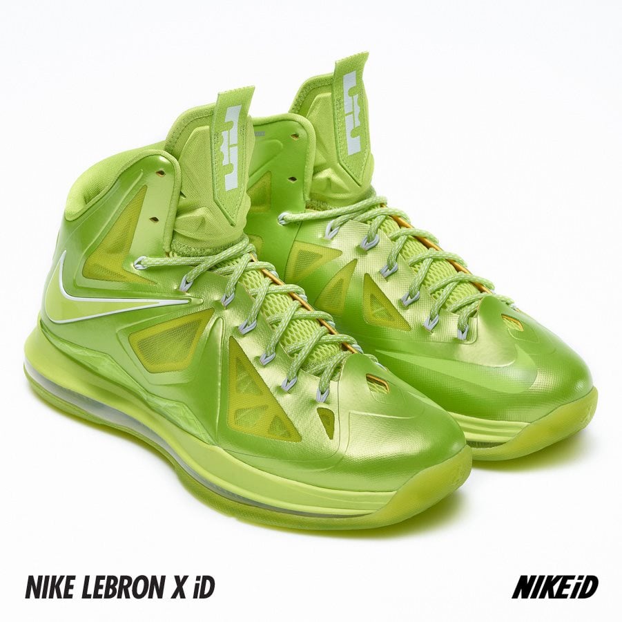 Nike LeBron X (10) iD Samples