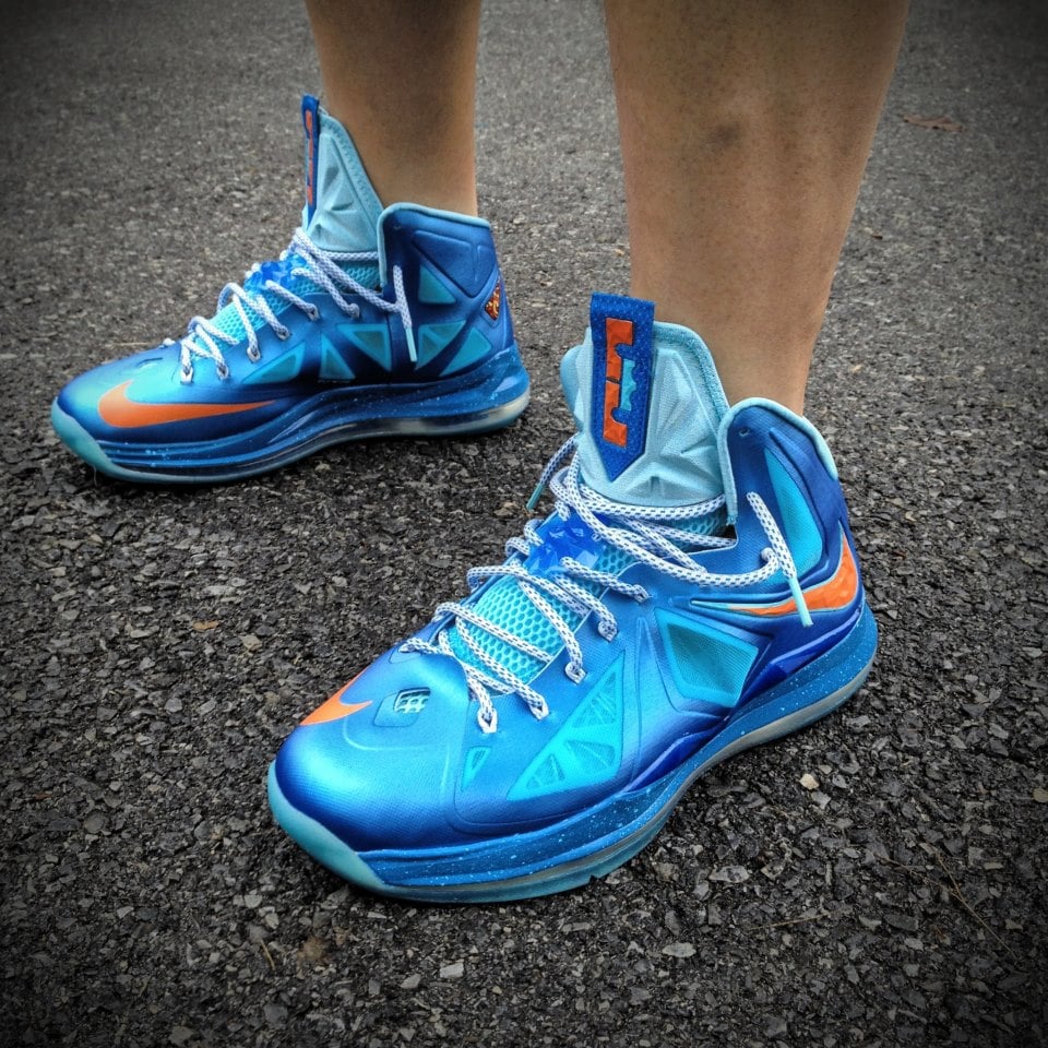 Nike LeBron X 'China' by Mache Custom Kicks