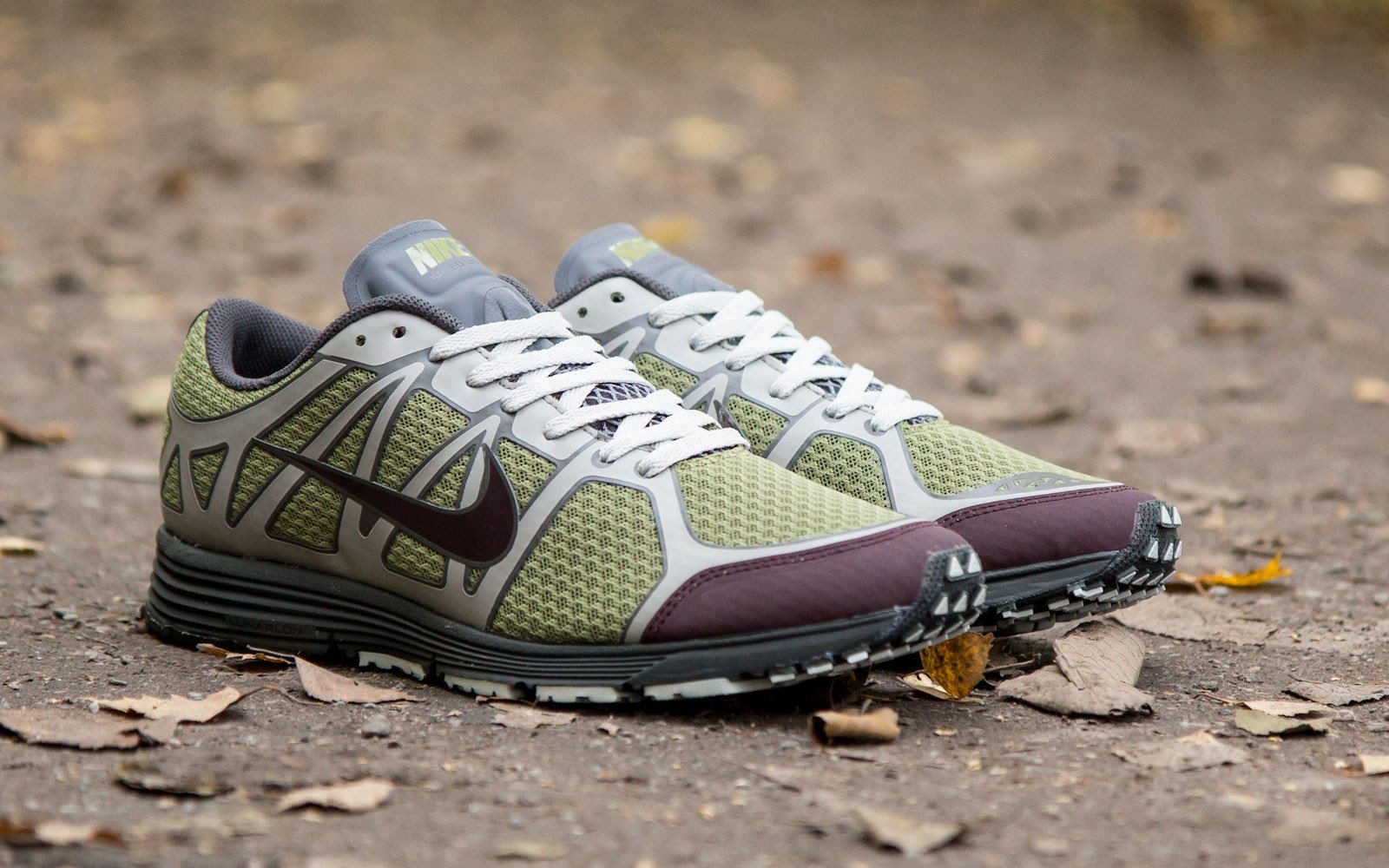 Nike Lunarspeed Lite+ GYAKUSOU 'Scenery Green/Deep Burgundy-Soft Grey'