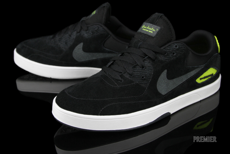 Nike SB Eric Koston Heritage ‘Black/Anthracite-Atomic Green’ at Premier