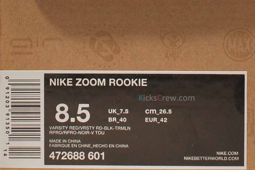 Nike Zoom Rookie LWP ‘Memphis Express’ - Another Look