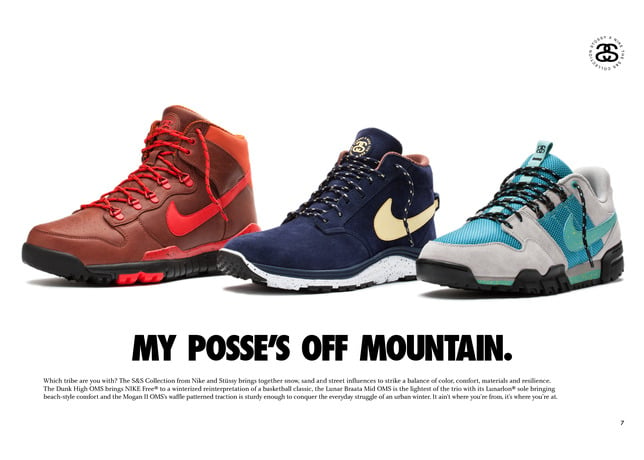 Nike and Stussy Introduce the S&S Off Mountain Series