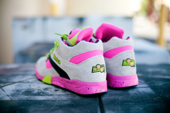 Reebok Pump Omni Lite 'Grey/Pink/Neon'