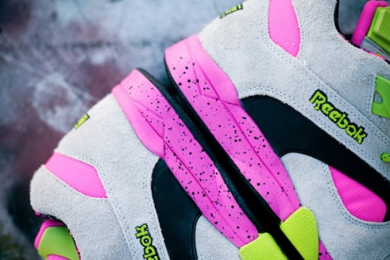 Reebok Pump Omni Lite 'Grey/Pink/Neon'