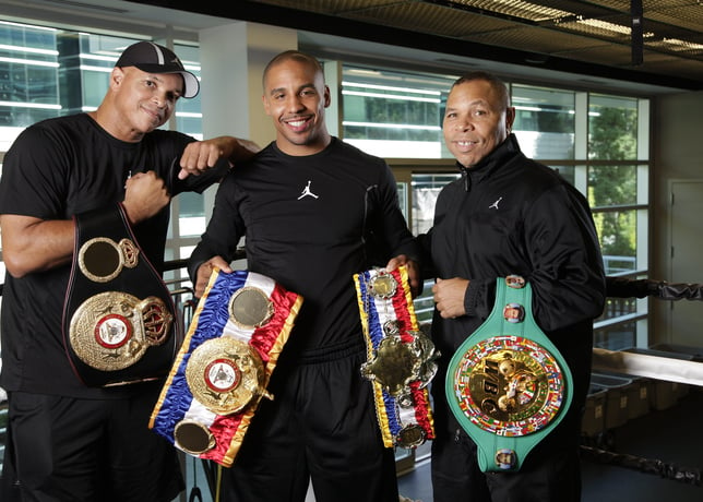 Super Middleweight Champion Andre Ward Visits Nike WHQ