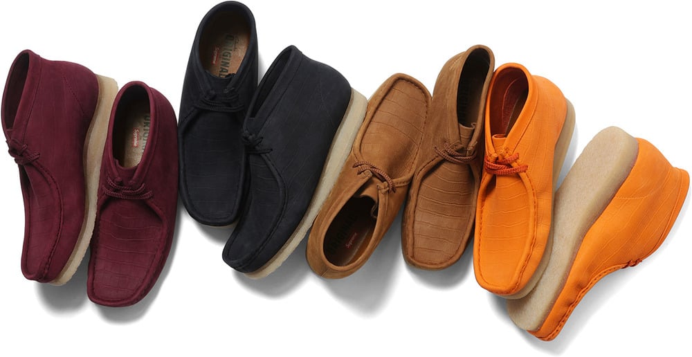 supreme wallabees