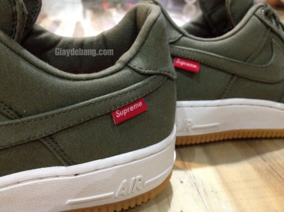 Supreme x Nike Air Force 1 Low 'Olive'