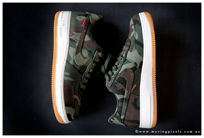 Supreme x Nike Air Force 1 Low ‘Camo’ - New Images