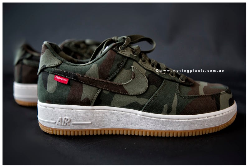 Supreme x Nike Air Force 1 Low ‘Camo’ - New Images